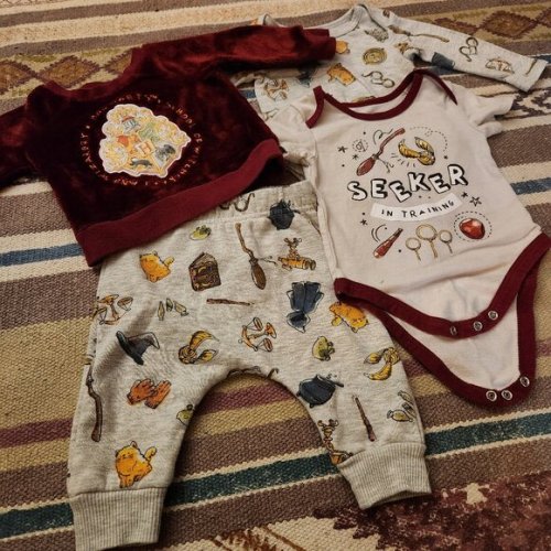 Harry Potter 4-piece baby matching set