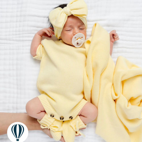 Knit Onesie - Butter Yellow