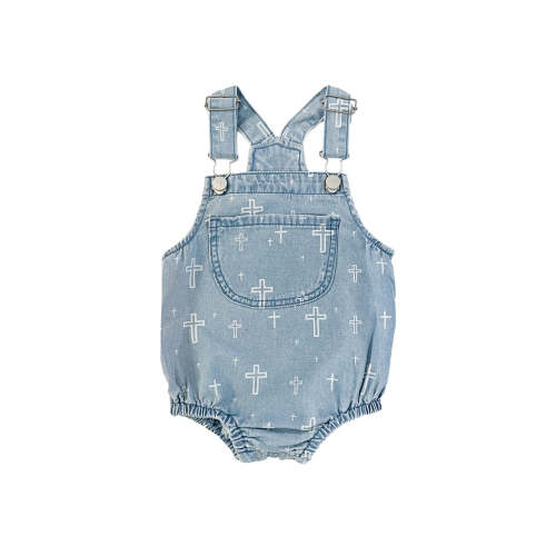 Holy Forever Denim Romper – OUR HOUSE ABOVE
