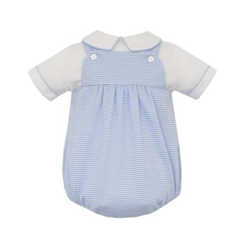 Knit Stripe Strap Bubble Set