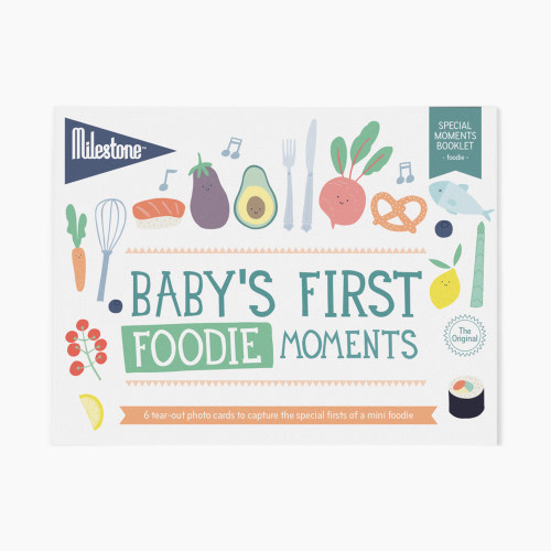 Milestone Baby's First Foodie Photo Card Booklet