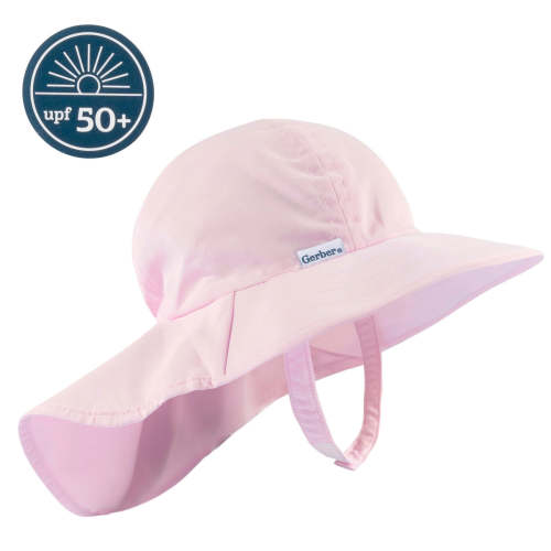 Baby Neutral UPF 50+ Pink Sun Hat – Gerber Childrenswear
