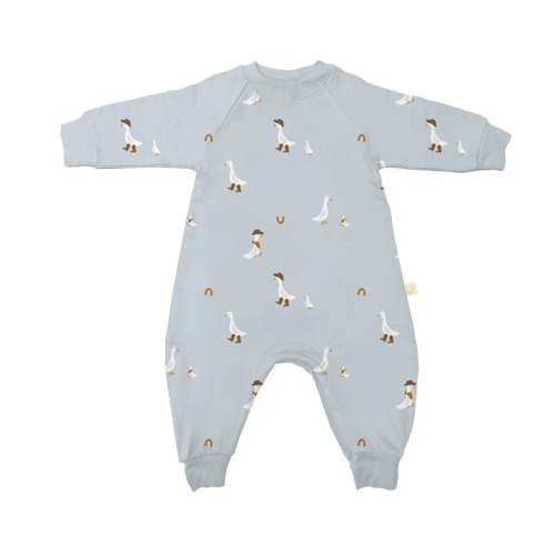 Cowboy Goose Fleece Jumpsuit