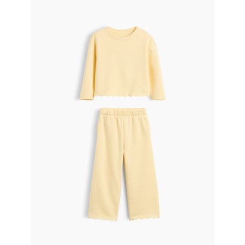 Baby & Toddler VintageSoft Scalloped Sweat Set