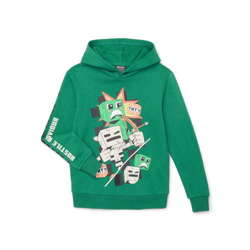 Minecraft Boy's Graphic Hoodie, Sizes XS-2XL