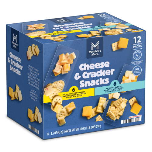Member's Mark Cheese and Cracker Snacks, 12 pk.