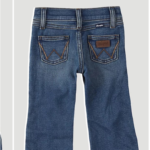 Little Boy's Stitched Pocket Western Jean