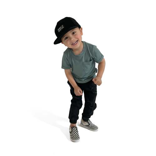 BAMBOO POCKET TEE - SPRUCE – REMI + RAE CO.