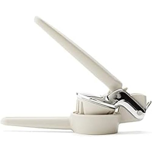 Chef'n FreshForce Hand-Held Slicer, Slices Mushrooms, Strawberries, Kiwis and More, Taupe