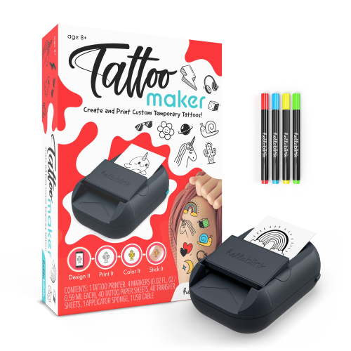 Ceaco, Hello Blink Temporary Body Art for Kids 8+ with 50 Tattoo Sheets