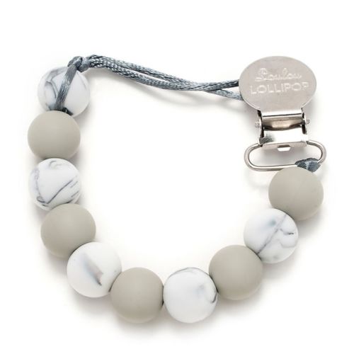 Loulou Lollipop® Pacifier Clip in Briar/Marble