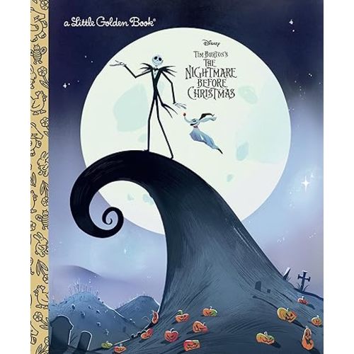 Tim Burton's The Nightmare Before Christmas (Disney) (Little Golden Book) Hardcover – Picture Book, July 13, 2021