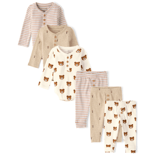 Baby Bear 6-Piece Outfit Set - Homegrown by Gymboree - Multi