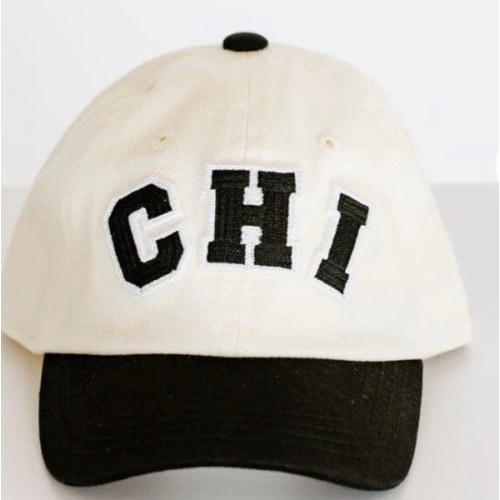Toddler Chi 2-Tone Baseball Cap - Black
