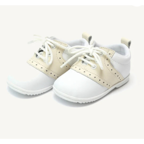 Angel Baby Austin Shoes - White with Pearl