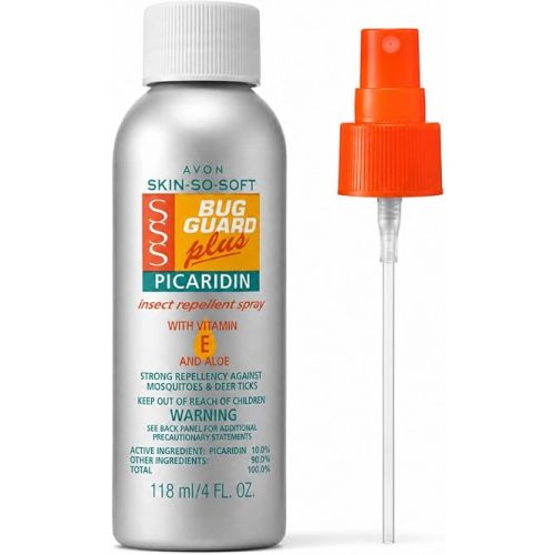 AVON Skin So Soft Bug Guard Plus Picaridin Insect Repellent Spray - 4 oz