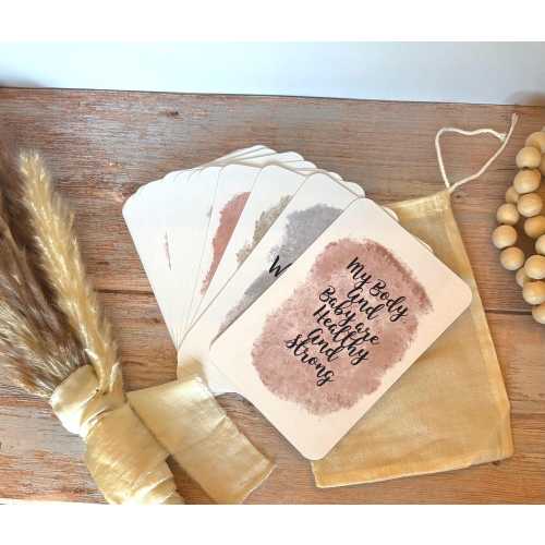 Birth Affirmation Cards, Positive Empowering, Home Birth Doula Support (10/20)