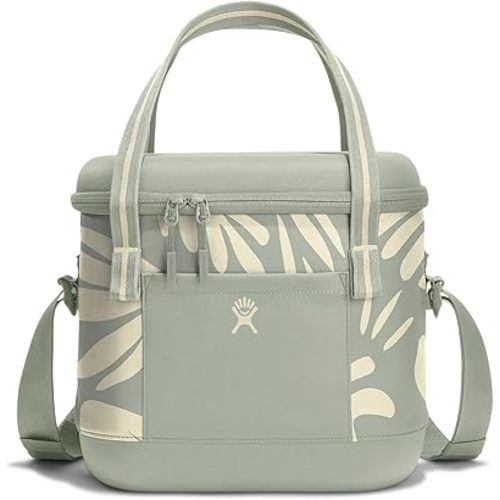 Hydro Flask Cooler Bag - Insulated Soft Lunch Bag - 12 L Capacity in Botanical Bliss Green