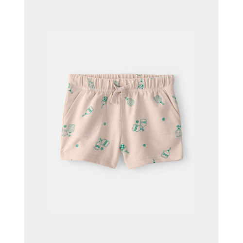 Baby Boy Pickleball French Terry Shorts - Brown - Carter's | Carter's