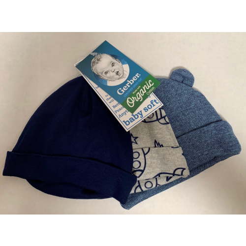 Gerber Infant Boys Cap, 3 Pack