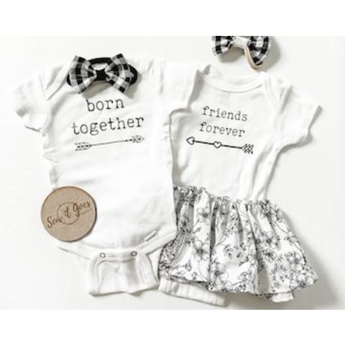TWIN BOY and Girl Set, Newborn Twin Outfit, Baby Twins Coming Home Outfits, Baby Twins Sets, Baby Gift, Twin Gift, Baby Shower Gift - Etsy