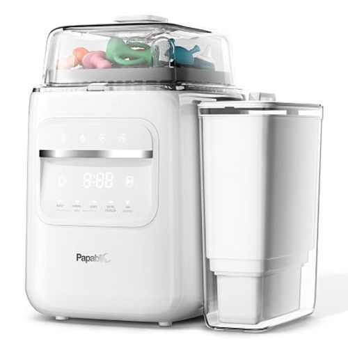 Papablic SafeguardPlus Bottle Washer, Sterilizer &Dryer, Water Purification