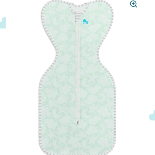 Swaddle Up™ 1.0 TOG Organic Cotton Buff Lunar