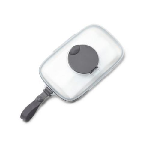 SKIP*HOP® Grab & Go Snug Seal Wipes Case in Grey - GREY - WIPES DISPENSER