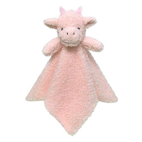 Baby Pink Dragon Soft Stuffed Animal Security Blanket