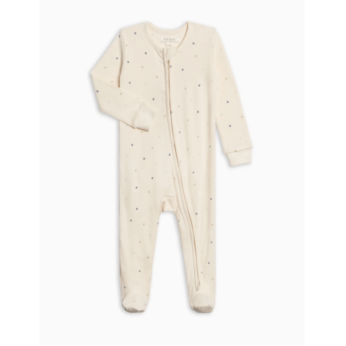 Organic Kit Ribbed Zipper Sleeper