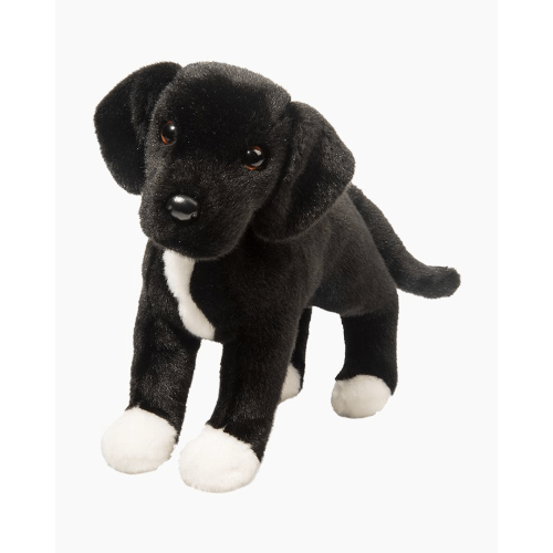 Twister Black Lab and Pit Bull Mix Plush Toy