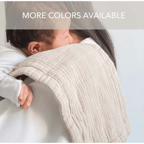 Natural White Thick Gauze Burp Cloth