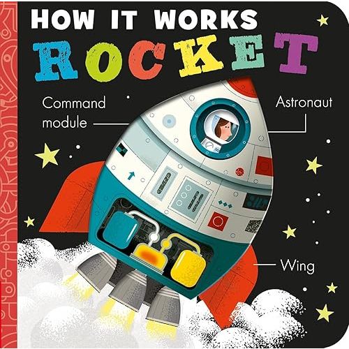How It Works: Rocket Board book – June 1, 2021
