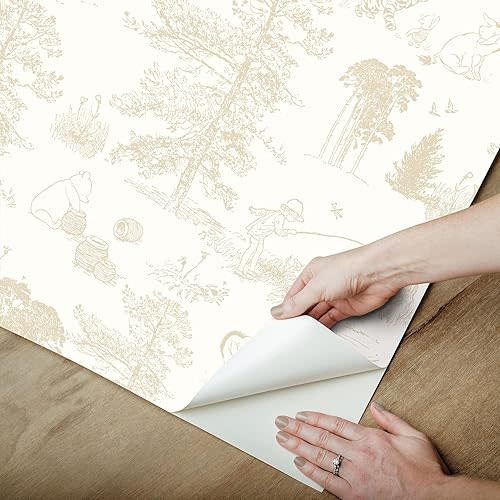 Winnie The Pooh Peel & Stick Wallpaper