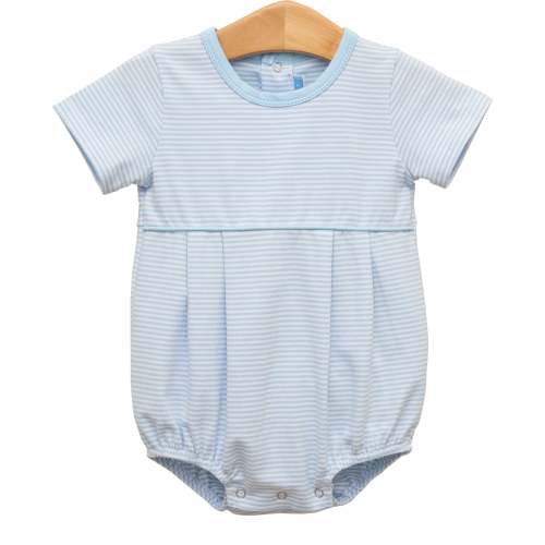 Bentley Game Day Bubble- Light Blue Stripe
