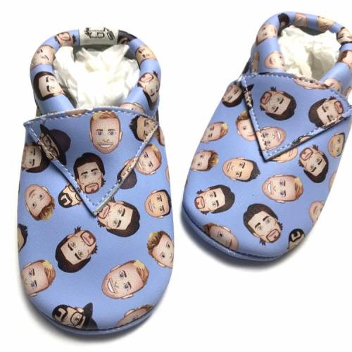BSB Backstreet Boys Fringeless Leather Moccasins