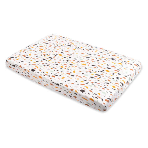 Babyletto Mini Crib Sheet In GOTS Certified Organic Muslin Cotton | Modern Nursery™