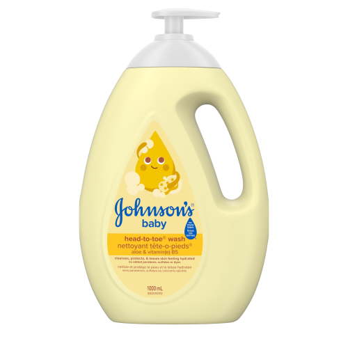 Johnson's Baby Head-to-Toe Tear Free Wash with Aloe Vera and Vitamin B5, Suitable for Newborns and Delicate Skin, Hypoallergenic and pH Balanced, 1000 ml - Walmart.ca
