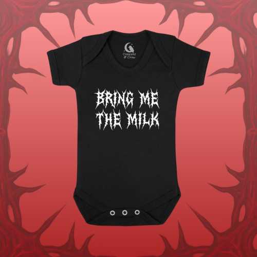 Gothic Emo Baby Bodysuit – Alternative Infant Clothes, 100% Cotton Onesie