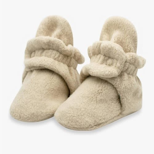 Zutano Fleece Baby Booties, 3m