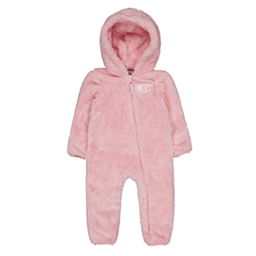 Champion Baby Girls' Plush Hooded Zip-Up Pram