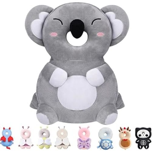 Baby Head Protector Backpack for Falling Crawling and Walking Toddler Essentials Harness Infant Koala Toys Helmets Baby Essentials Must Have 0.5-2 Years