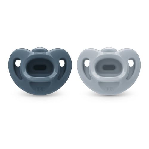 NUK for Nature Comfy 100% Silicone Pacifier 0-6months - 2ct