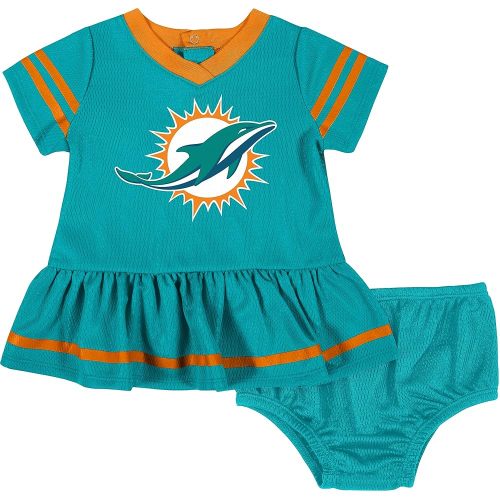 Gerber Girls' NFL Team Jersey Dress and Diaper Cover