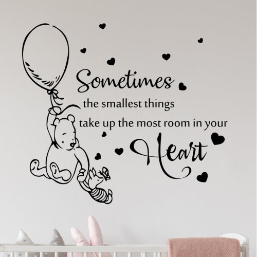 Decal House Sometimes The Smallest Things Wall Decal & Reviews | Wayfair