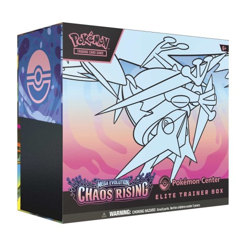 Pokémon TCG: Mega Evolution-Chaos Rising Pokémon Center Elite Trainer Box | Pokémon Center Official Site