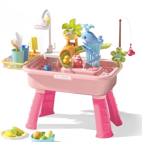 4-in-1 Toddler Sand Water Table