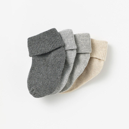 essential ankle socks, 6-12m - grey