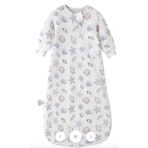 Warm Long Sleeve Sleep Sack 2.5 TOG - Organic Cotton & Camel Wool - Shell