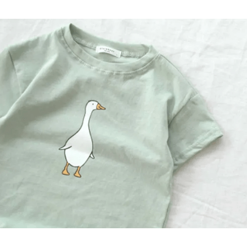 Baby Goose Crew Neck Bodysuit